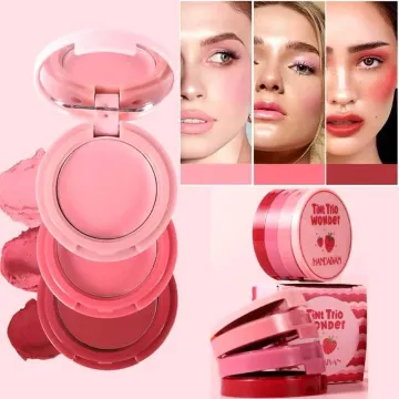 Handaiyan Tint Trio Wonder 3 in 1 Lip & Cheek Cream Tint 